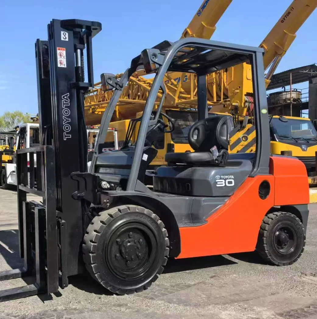 Used Toyota forklift ready for export